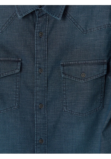 Lc Waikiki İndigo Regular Fit Erkek Jean Gömlek