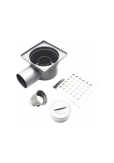 Knıtex Krom Yer Sifonu 2669 Gri