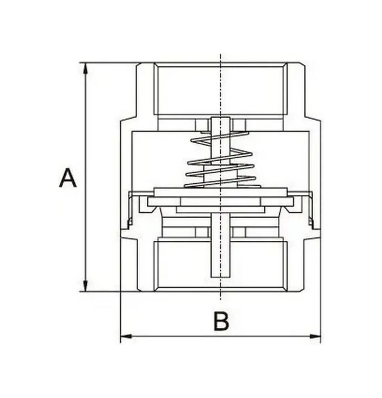 Tım 1" Jh-1012a Metal Tipli Geri Dönüş Valfi 47144234