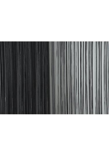 İP PERDE KOYU ANTRASİT RENK 300 x 280 CM Antrasit