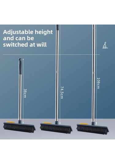Teltree Ev, Banyo, Mutfak İçin Sabit Kısa Saplı 38cm Sert Telli Zemin Fırçası - Köşeler Ve Aralıklar İçin Derin Temizlik Beyaz Diğer