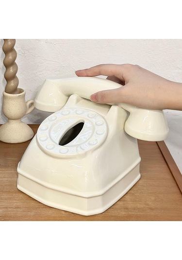 Homyl Ev Oturma Odası Tuvalet Için Mendil Kutusu Kapağı Beyaz