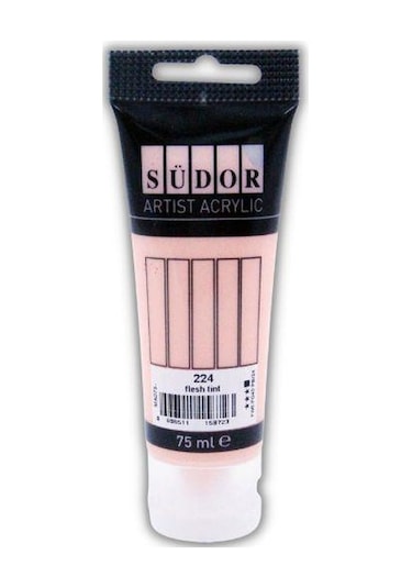 Akrilik Boya 75 Ml Renk Seçenekli 1 Adet Monalisa 75 Ml Akrilik Boya Tüp 1 Adet Flesh Tint