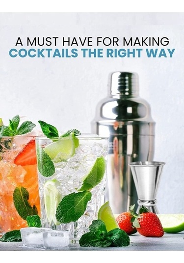 Pazly 750ml 6 Parça Kokteyl Shaker Seti Avantajlı Paket - Shaker Seti