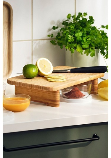 Soho Standlı Bambu Doğrama Tahtası 14982 Kesme Tahtası 33,5x22 Cm Bambu Diğer