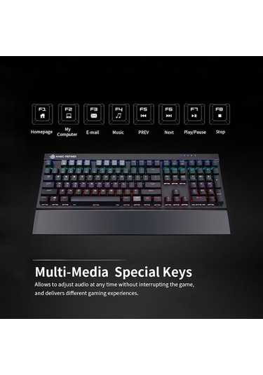 Carrier Magic Refiner Mk15 Oyun Mekanik Klavyesi 108 Tuş N Tuş