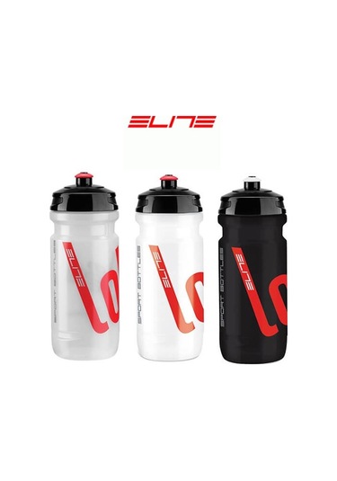 Elite Loli Bisiklet Suluk Matara 600 ml Siyah