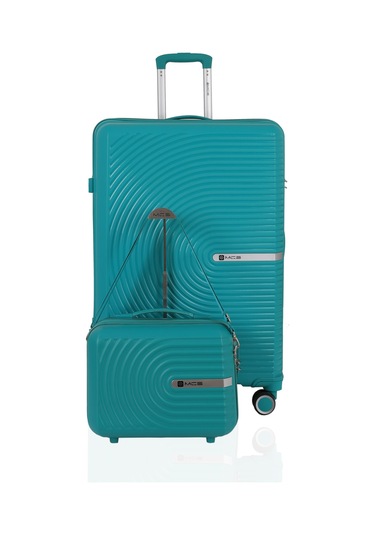 Mçs Polipropilen 2li Valiz Seti Büyük & Makyaj V374 S24sy1000076-set 00207 Cam Göbeği