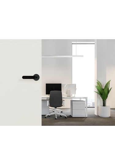 Mul-t-lock Smart Handle - Multlock Saten Parmak İzli Akıllı Kapı Kolu