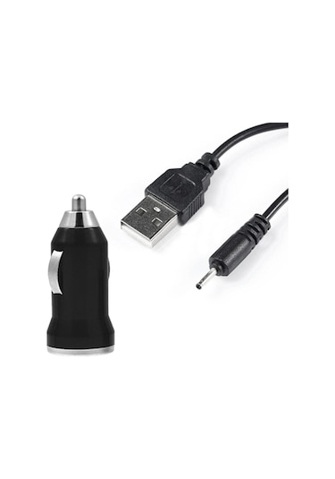 Syrox C24 Araç Şarj Aleti Nokia 6101 Ince Uç Kablo Set