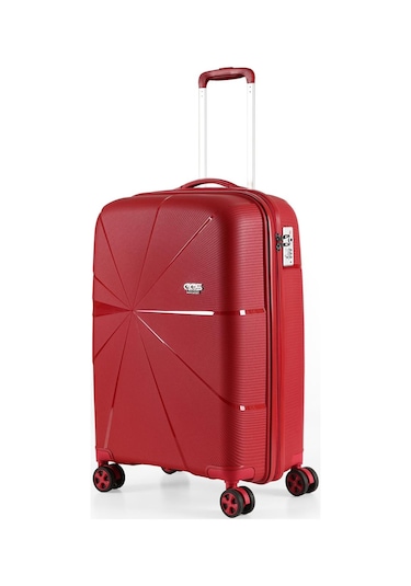 Ççs 5264 Orta Kabin 2 Li Valiz Seti Bordo
