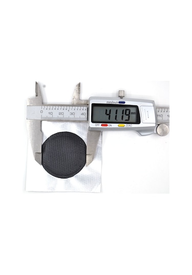 50 Adet Yuvarlak Soğuk Lastik Yaması Siyah 4cm