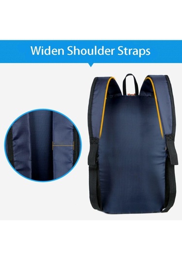 10l Su Geçirmez Sırt Çantası Açık Hava Kampı Sırt Çantası Yeni Yürüyüş Çantası Siyah