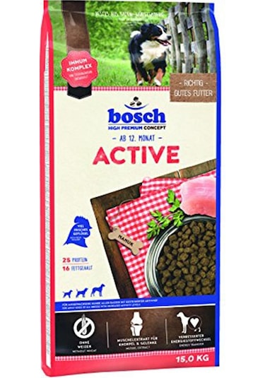 Bosch Active Yüksek Enerjili Yetişkin Köpek Maması 15 KG