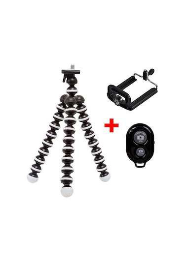 Akıllı Telefonlar İçin Masaüstü Tripod Seti