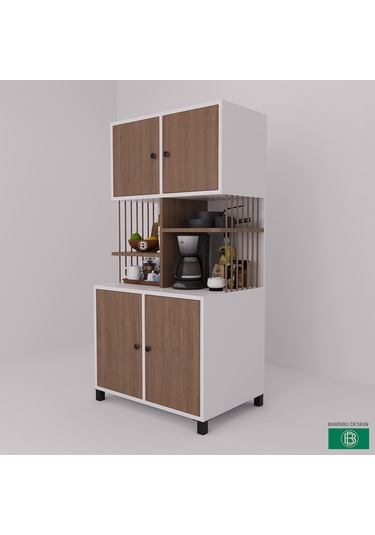 Killer Dolabı Çok Amaçlı Dolap Kapaklı Ve Raflı