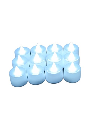 Led Mum Çok Renkli Lamba Simülasyonu Renkli Alevsiz Işık Ev Düğün Doğum Günü Partisi Dekorasyonu Festival Çay Işığı Mumları Beyaz Kutu Yanıp Sönen Beyaz Işık Olmadan Tam Kutu Çok Renkli