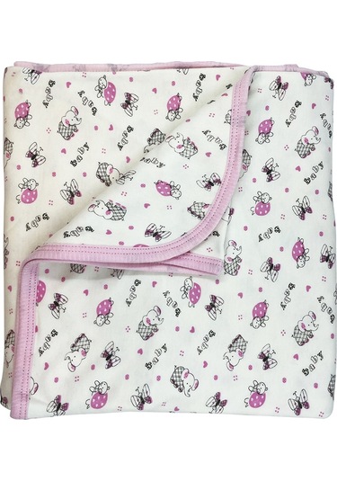 Sema Baby Empirme Bebek Battaniye - Pembe Çok Renkli