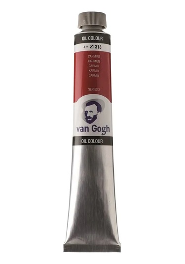 Talens Van Gogh Yağlı Boya 200 Ml 318 Carmine Karışık, Çok Renkli