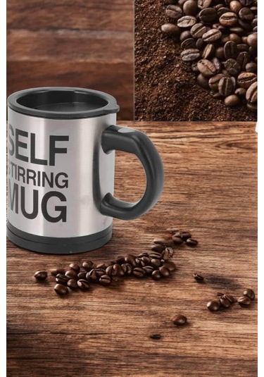 Mikser Yazılı Mug Bardak Karıştırma Özelliği Renkli