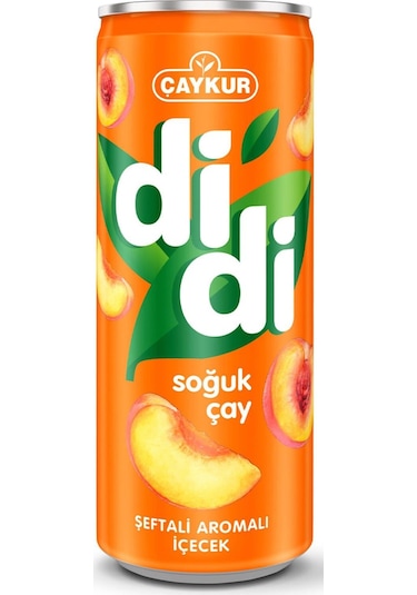 Çaykur Didi Şeftali Aromalı Soğuk Çay 330 Ml X 24 Adet