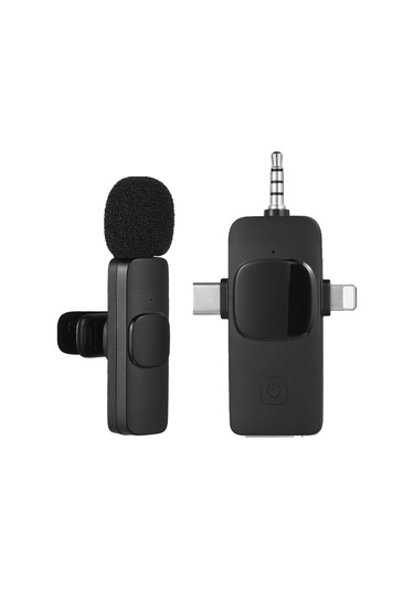 Leezsing Kablosuz Yaka Mikrofonu: Gürültü Engelleme, Uzun Çalışma Süresi, Gerçek Zamanlı İzleme, 360 Derece Ses Alma