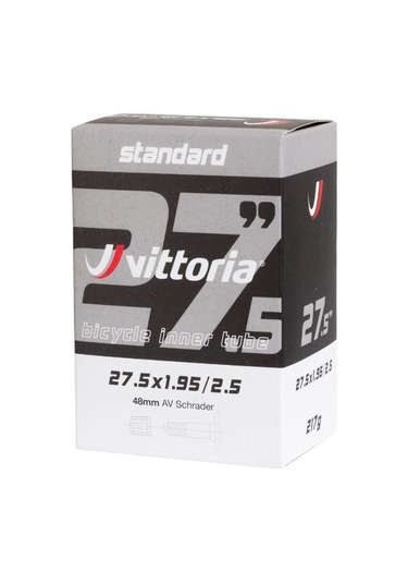 Vittoria Standart 27.5x2.50/3.00 İğne Sibop İç Lastik 48mm Siyah