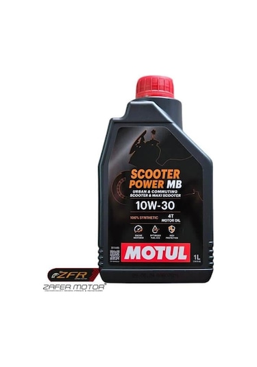 Motul Scooter Power Mb 10w-30 Tam Sentetik Motor Yağı 1 Litre 2025 Üretim