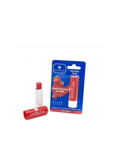 Estella Lip Çilek Dudak Balmı