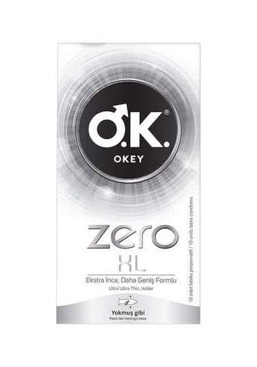 Okey Zero XL Prezervatif 10'lu