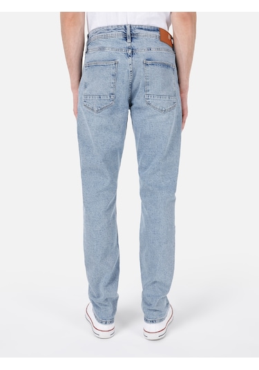 Colins 044 Karl Normal Kesim Düşük Bel Düz Paça Mavi Erkek Pantolon DENİM Colins 044 Karl Normal Kesim Düşük Bel Düz Paça Mavi Erkek Pantolon DENİM