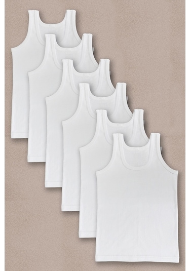 Prens Erkek Çocuk Penye Atlet - 6 Adet