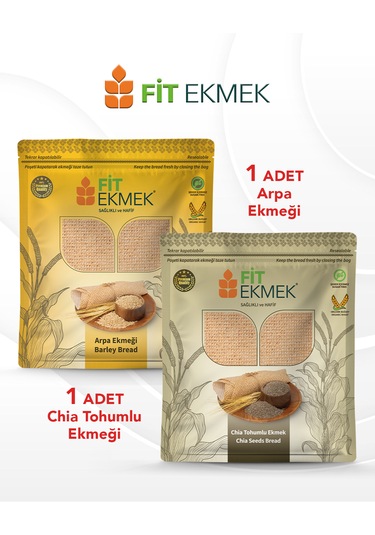 Fit Arpa Lavaş Ekmeği 300gr Ve Chia Lavaş Ekmeği 300gr