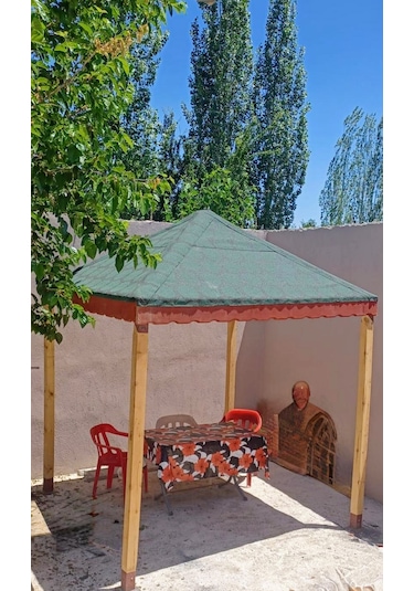 Kamelya 8x8cm Montaj Seti Demir Bağlantı Pergola Çardak Gölgelik