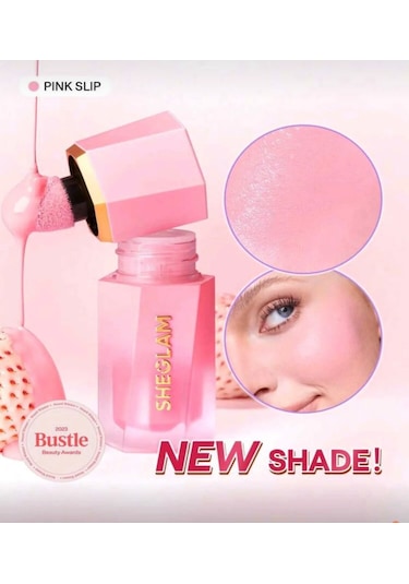 Sheglam Color Bloom Likit Allık- Pink Slip Mat Bitiş Pink Slip