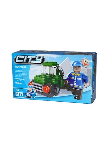 Asya Bricks 0131 25201 City Blok Seti 49 Parça