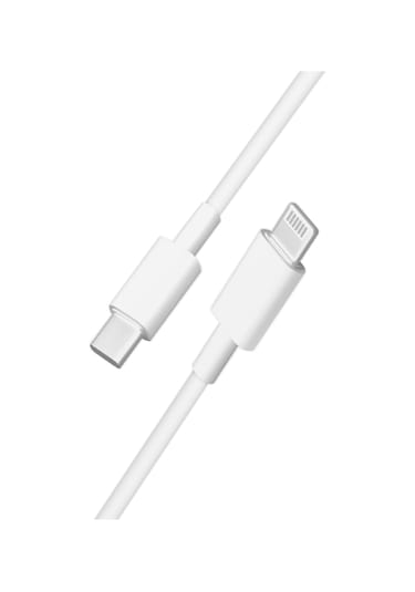 Teknonet Tn-dc15 20w Pd Plexy 100 Cm Type-c To Lightning Şarj Ve Data Kablosu Beyaz