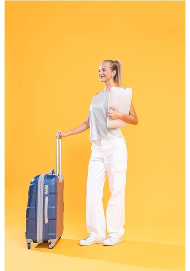 Softlife Camp Ortopedik Visco Seyahat Ve Kamp Yastığı 37x26x10 CM