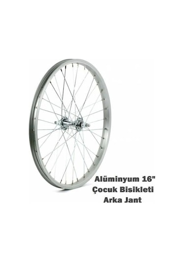 16" Alüminyum Çocuk Bisikleti Hazır Arka Jantı