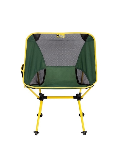 Funky Chaırs Pratik Cepli Çantalı Kamp Sandalyesi Sarı Yeşil