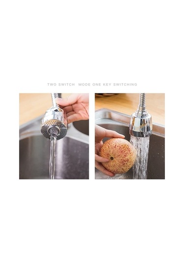 Bosphorusboutique02 Sıçramaya Dayanıklı Musluk, Üçüncü Vites Elektroliz Batarya, Mutfak Bataryası, Evrensel Musluk Genişletici, Sıçramaya Dayanıklı Duş Gümüş Gümüş