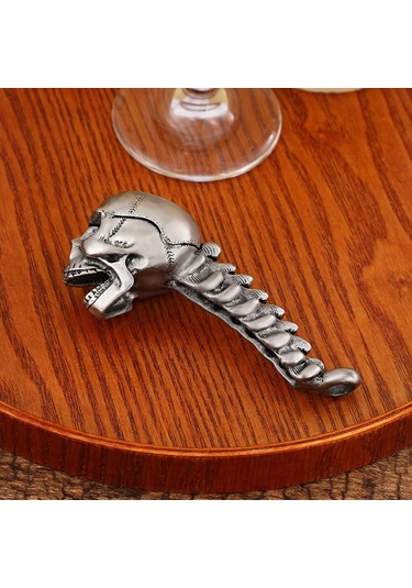 Suntek Hallowmas Bar Için Metal İskelet Kafatası Şarap Bira Diğer