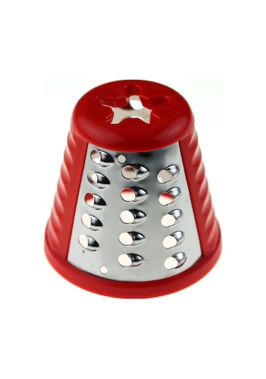 Tefal Moulinex Uyumlu Kırmızı Rende Makinası Aparatı(Kaba Dilimleyici)