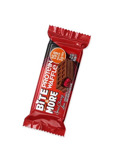 Bite&more Protein Waffle 55 Gram X 1 Adet Vişne