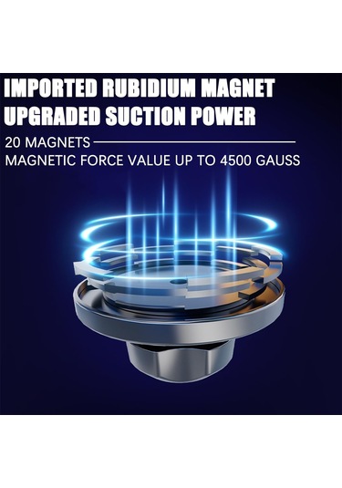 Manyetik Araç Telefon Tutucu, 360 Dönebilen Manyetik Cep Telefonu Tutucuları