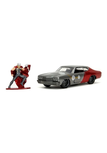 253223019 Jada Marvel Thor 1970 Chevy Chevelle Sss 1:32