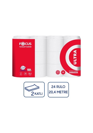 Focus Ultra Tuvalet Kağıdı 24x3 72 Li Paket