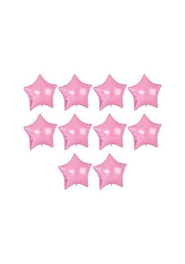 Yıldız Folyo Balon Pembe 18 Inc Çok Renkli