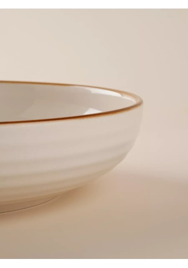 Sl Home Leggero Çorba Tabağı Seti 2 Adet, 750 Ml, Çap 19 Cm 200580839 Bej