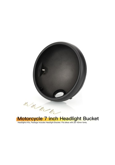 7 İnç Far Muhafaza Kabuğu Far Kapağı Evrensel Far Kabuğu K21194